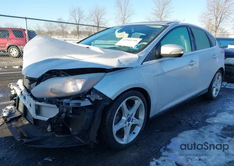 2012 Ford Focus Titanium from USA, damaged, VIN 1FAHP3N25CL193460